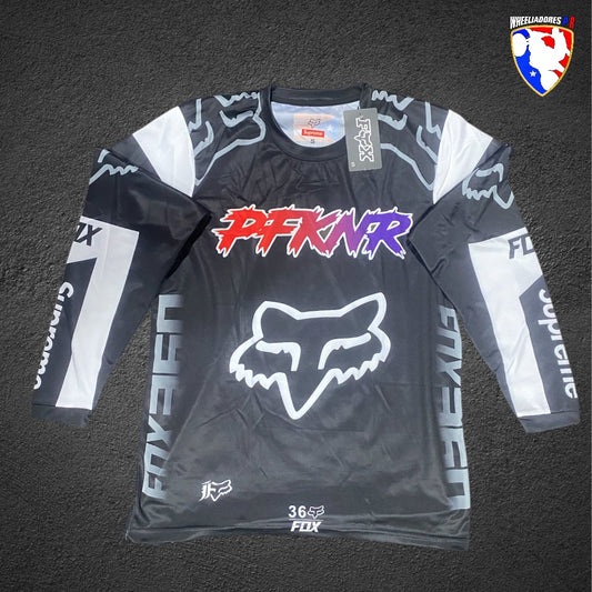 Black Racing Jersey