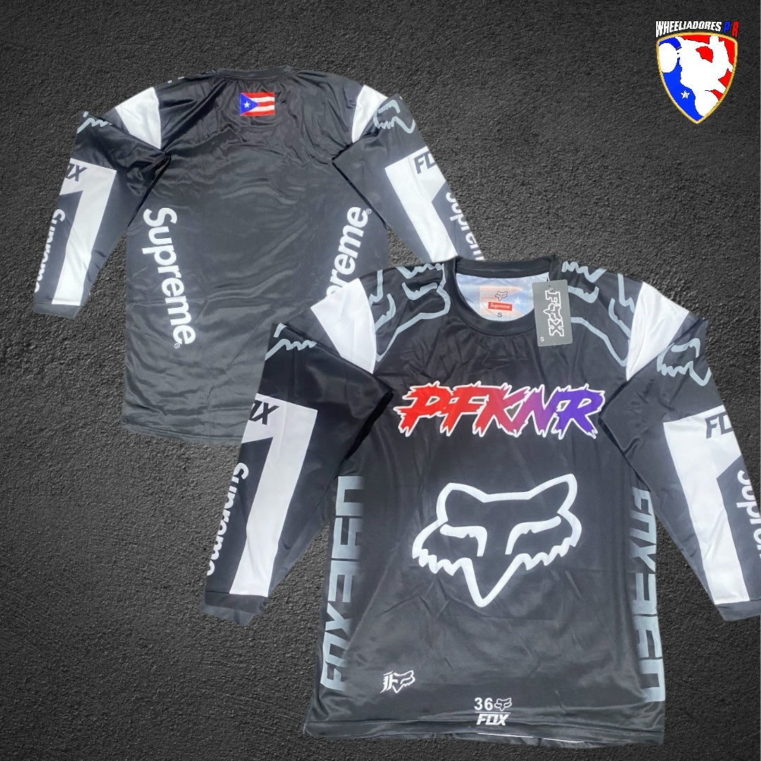 Black Racing Jersey