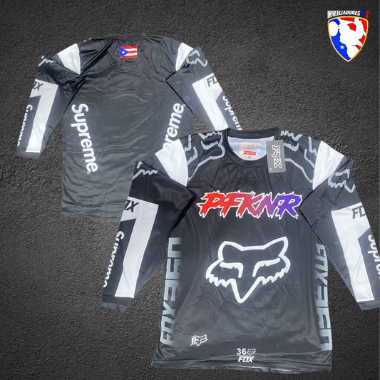 Black Racing Jersey