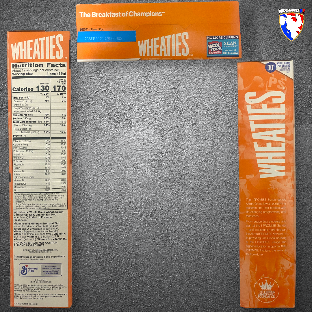 LeBron James Wheaties Cereal – Collector’s Item