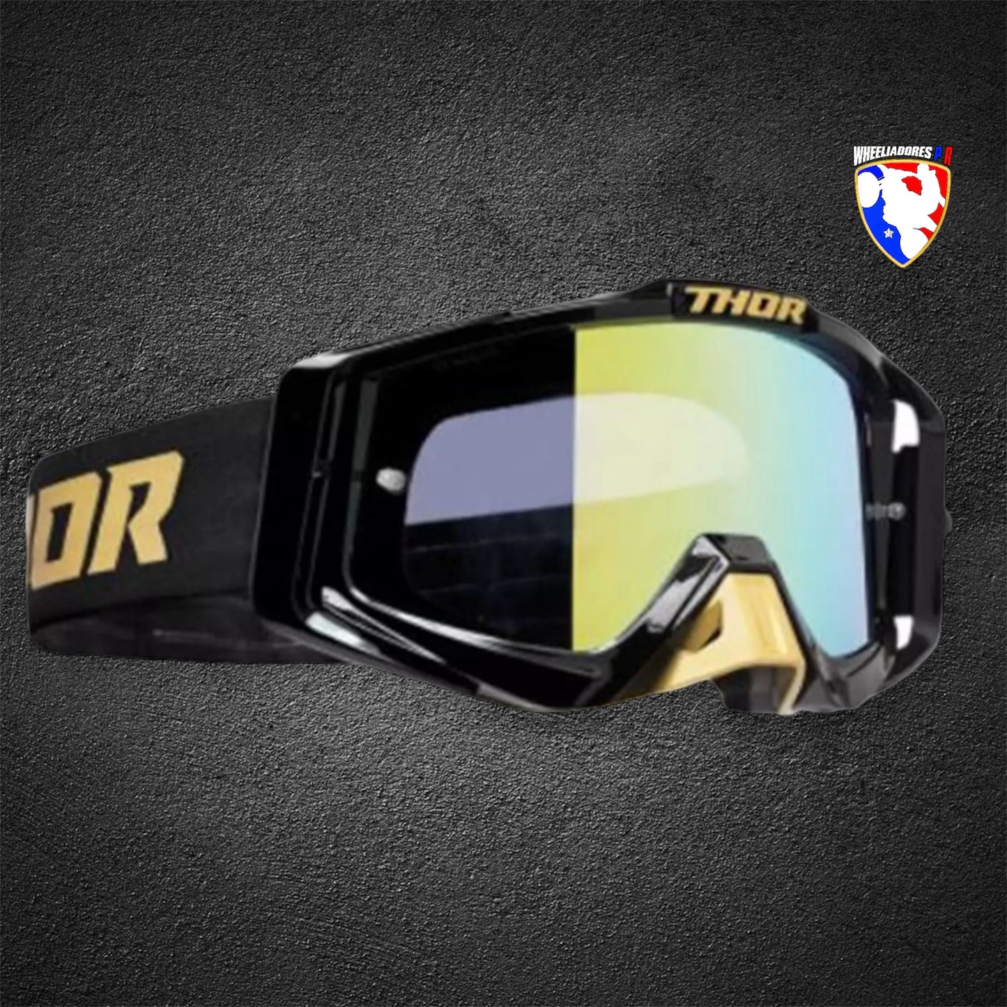 Sniper Pro Goggles Gold/Black